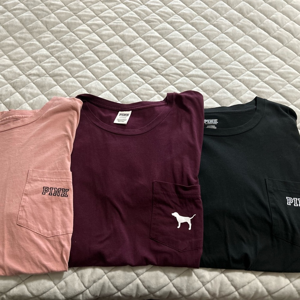 PINK t-shirts